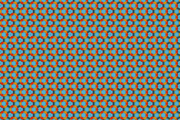 seamless geometric pattern with shapes