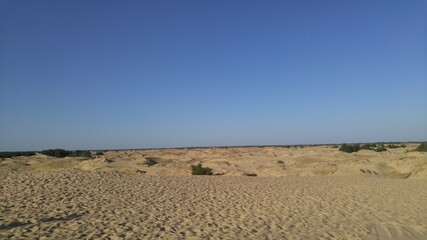 sand dunes and sky