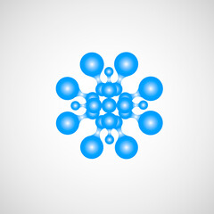 Modern circle pattern on light background for print design. Artistic fabric. Vector graphic. Design wrapping paper and wallpaper. Line art print. Vintage ornament frame