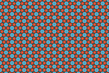 seamless geometric pattern with shapes