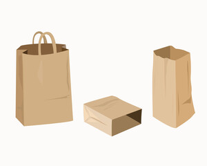Paper bags for food are eco-friendly and safe