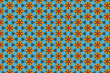 seamless geometric pattern with shapes