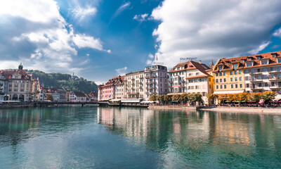 Fototapeta premium Lucerne view