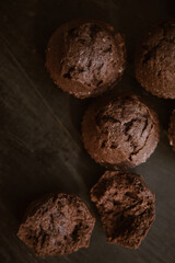 chocolate cookies on a plate