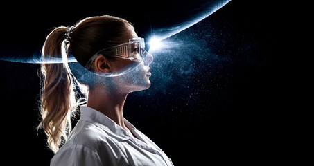 The universe within . Mixed media