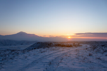 Mount Ararat from the Azat reservoir