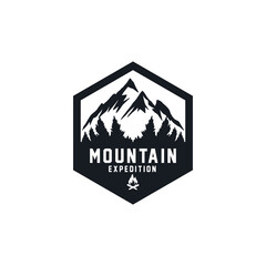  Adventure and outdoor vintage logo template