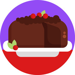 Christmas Food Icons. 