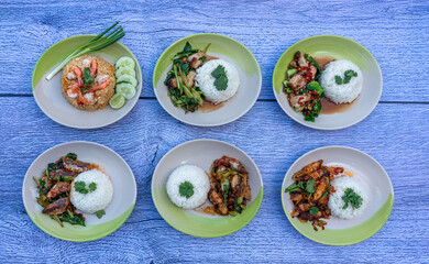 Thai Food Mixed Dishes