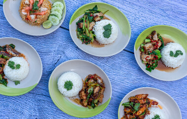 Thai Food Mixed Dishes
