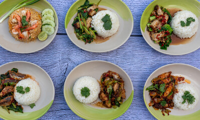 Thai Food Mixed Dishes