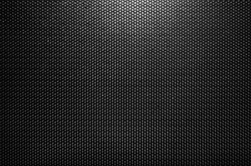 Metal mesh texture on a black background