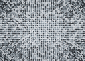 Fototapeta premium Abstract Geometric Pattern generative computational art illustration