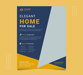 Real Estate Business Flyer Layout