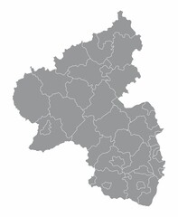 Rhineland-Palatinate districts map