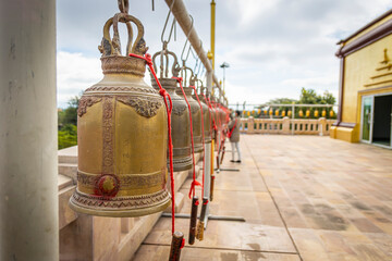 The bell in the thai temple