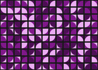 Abstract Geometric Pattern generative computational art illustration