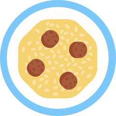 American Food icons. Food Icons. Fast Food Icons. Vector Illustration.