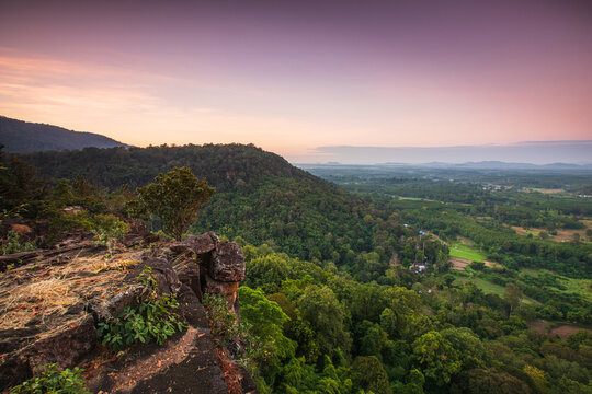 Pha Daeng viewpoint, Na Yung Nam Som National park, Udon-Thani province , Thailand.