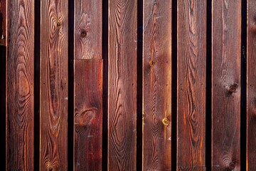 Wood pattern varnished with a reddish tint.