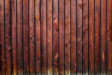 Wood pattern varnished with a reddish tint.