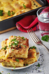 Zagorskie strukli, a national Croatian dish