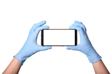 Information on the smartphone screen