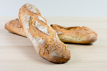Baguettes de pain, tradition française