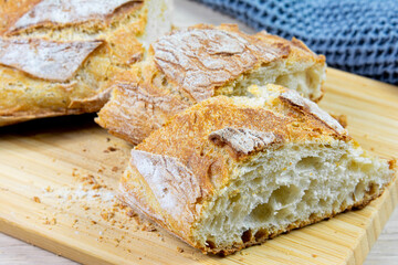 Baguettes de pain, tradition française