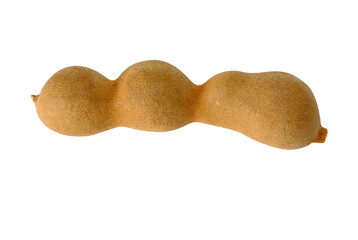 tamarind isolated on white background