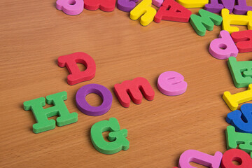 Children's school letters magnetic alphabet