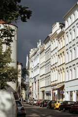 Fototapeta premium Haeuserzeile in der Altstadt von Goerlitz
