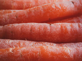 orange food background. close-up of carrots.