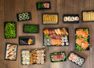 Il sushi il mangiare Japponese