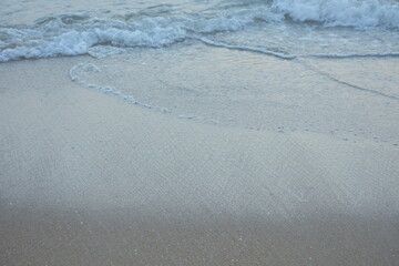 footprints on the sand