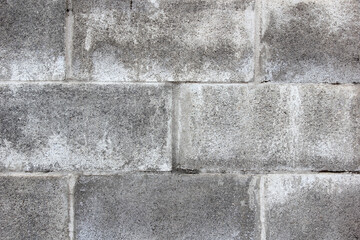 Concrete block wall background & texture.