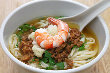homemade taiwanese danzai noodle soup