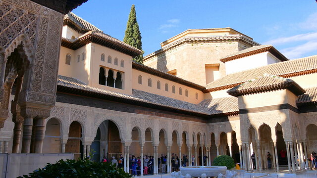 Alhambra, Granada, Andalusien