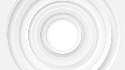 Abstract technology background circle geometry decoration, science and technology white background