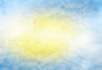 Color sky with clouds background