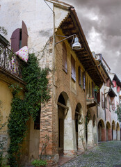 Glimpse of Treviso, a historic town in Italy 