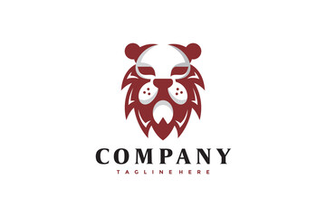 elegant lion logo