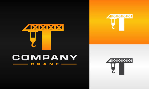 initials T crane logo