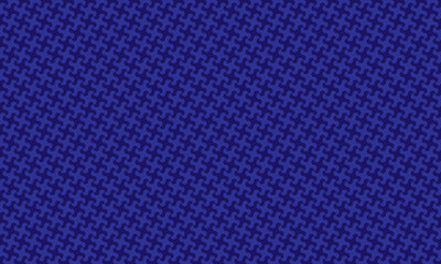 千鳥繋ぎ　日本の伝統文様　青色