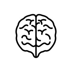 brain icon design vector template