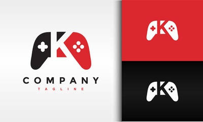 stick game letter K logo © Hasim