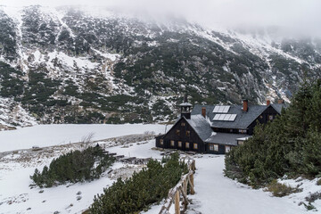 Samotnia shelter in the Karkonosze Mountains