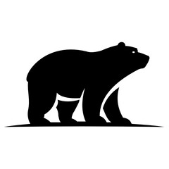 Obraz na płótnie Canvas bear logo design template inspiration, vector illustration