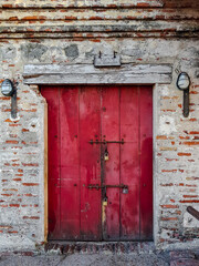 View of a sector of Cartagena in Colombia. Wonderful walled city full of history and charm. Heritage of humanity.