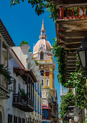 IMAGE OF THE HEROIC CITY AS CARTAGENA IS KNOWN IN COLOMBIA.
WALLED CITY FULL OF HISTORY AND TRADITION, A WORLD HERITAGE SITE